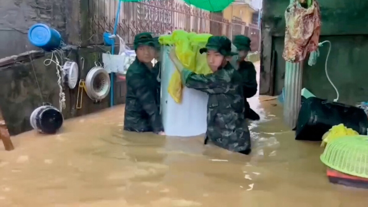 Наводнения и оползни на севере Таиланда