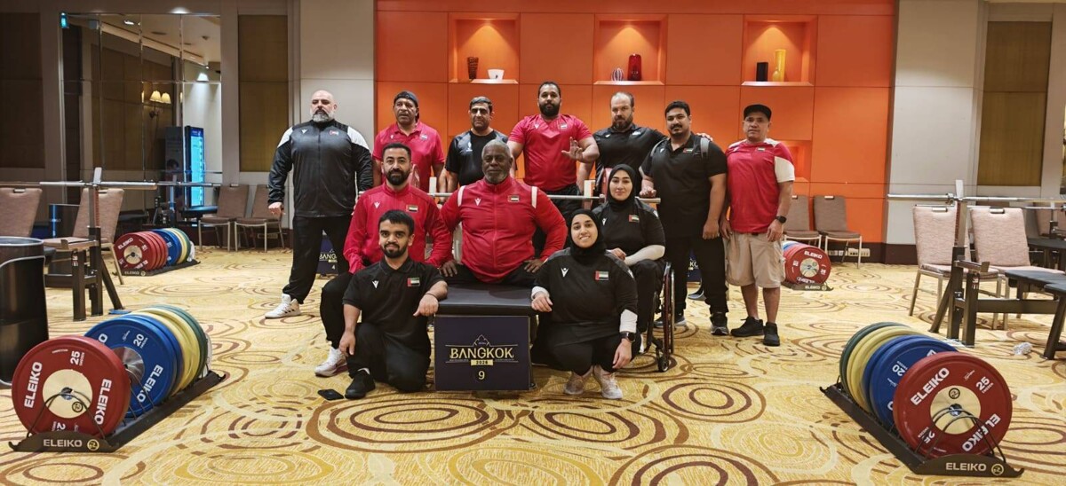 National Para Powerlifting Team Competes in Asian Championship in Bangkok