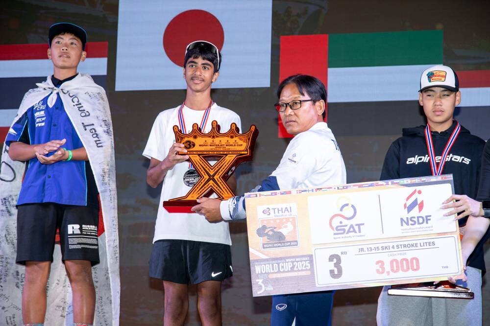 Remarkable Achievement by Khalid Ali Al-Ali at Thailand Water Cycling Championship