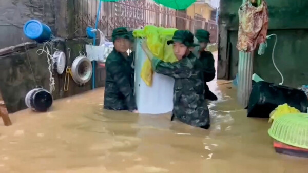 Наводнения и оползни на севере Таиланда