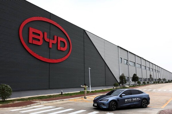 Китайский производитель электромобилей BYD объявляет о расширении в Таиланде