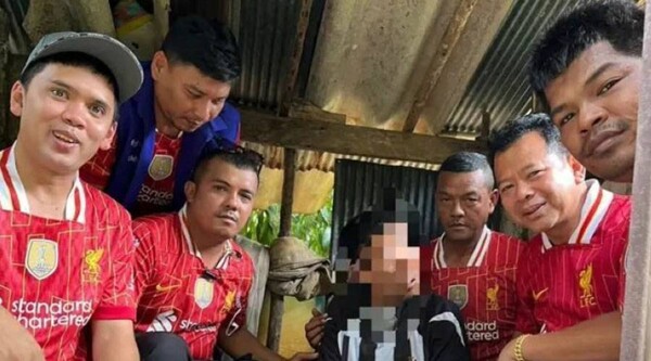 Thai Police Wear Manchester United Shirts for Arrests